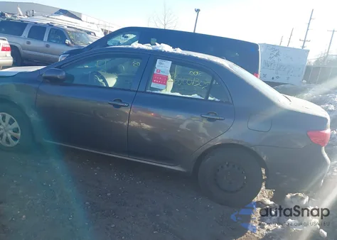 2010 Toyota Corolla Le из США, поврежденный, VIN 2T1BU4EE7AC500933